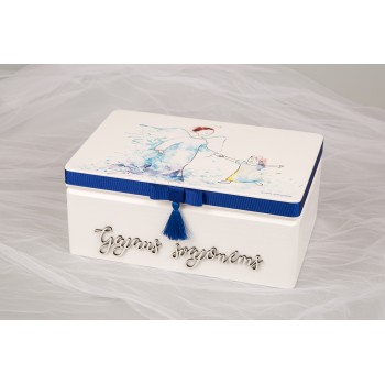 Krikštadėžė - daiktadėžė "Su angelu"