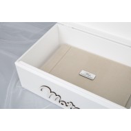 Krikštadėžė - daiktadėžė "Oro balionai danguje su Drambliuku"