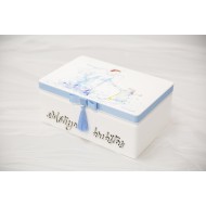 Krikštadėžė - daiktadėžė "Su angelu"