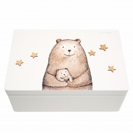 Krikštadėžė - daiktadėžė "Mama Meška" Krikštadėžė - daiktadėžė "Mama Meška"
