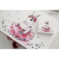 Dėžutė dantukams, sruogelei "Zuikutė"