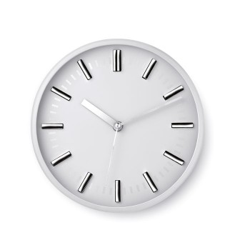 Sieninis laikrodis, baltas su Tik-Tok sistema