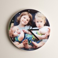 Sieninis laikrodis su Jūsų nuotrauka II Sieninis laikrodis su Jūsų nuotrauka II