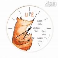 Sieninis laikrodis MAMA LAPĖ (su metrikais)