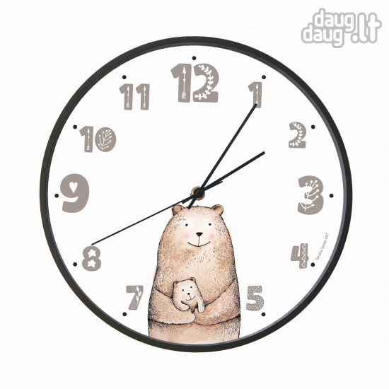Sieninis laikrodis MAMA MEŠKA clock