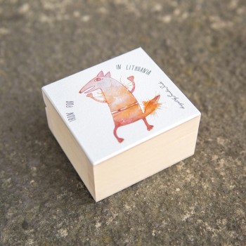 Medinė dėžutė, Geležinė lapė