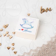 Medinė dėžutė "We love Lithuania"