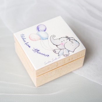 Medinė dėžutė, Drambliukas