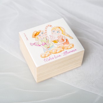 Medinė dėžutė, Jonukas ir Onutė