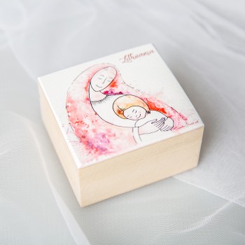 Medinė dėžutė, Dievo Motinos Apkabinimas