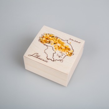 Medinė dėžutė "Trakai" - 3