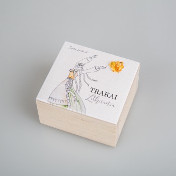 Medinė dėžutė "Trakai" - 4