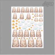 Lipdukai MAMA MEŠKA