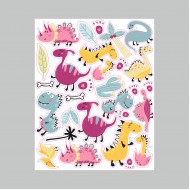 Lipdukai "Dinozaurai" -2 Lipdukai "Dinozaurai" -2