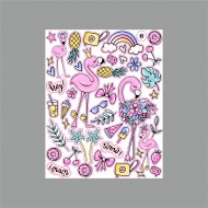 Lipdukai "Flamingai" Lipdukai "Flamingai"