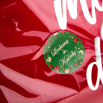 Lipdukai dovanai pakuoti "Kalėdoms" - 3 Lipdukai dovanai pakuoti "Kalėdoms" - 3
