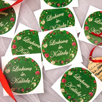 Lipdukai dovanai pakuoti "Kalėdoms" - 3 Lipdukai dovanai pakuoti "Kalėdoms" - 3
