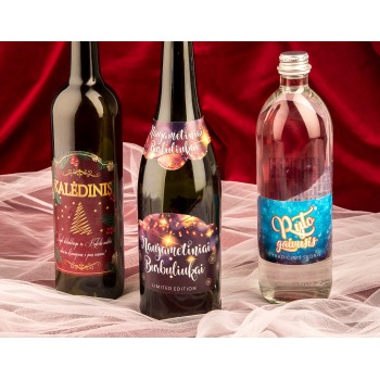 Lipnios etiketės 3 vnt. "Šventinis"