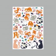 Lipdukai "Kačiukai"