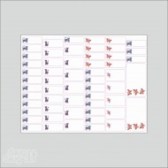 Vardiniai lipdukai "Kačiukai"