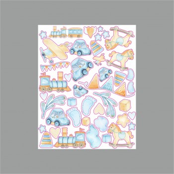 Lipdukai "Mažylio žaisliukai" Lipdukai "Mažylio žaisliukai"