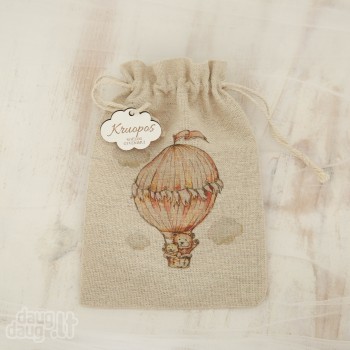 Maišeliai krikštynų simboliams "Oro balionai" PII