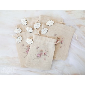 Maišeliai krikštynų simboliams "Fėja"