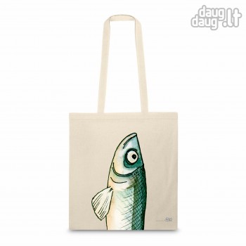 Medvilninis pirkinių krepšys "Stinta"