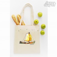 Medvilninis pirkinių krepšys, Kurėnas