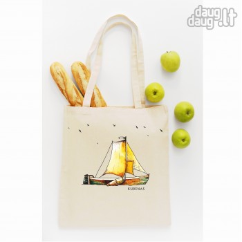 Medvilninis pirkinių krepšys, Kurėnas