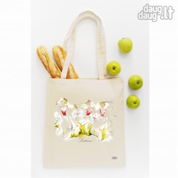 Medvilninis pirkinių krepšys, Šokančios Lietuvaitės