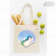 Medvilninis pirkinių krepšys "Lengvumo"