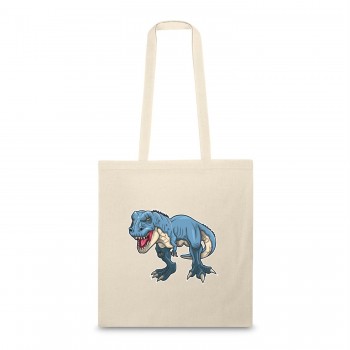 Medvilninis pirkinių maišelis, Dinozauras Rex