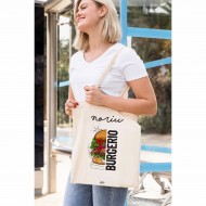 Medvilninis maišelis "Noriu burgerio"