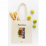 Medvilninis maišelis "Noriu burgerio"