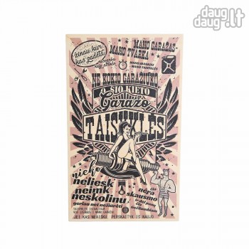 Garažo taisyklės Garažo taisyklės