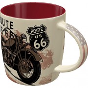 Route 66 Bike Map puodelis