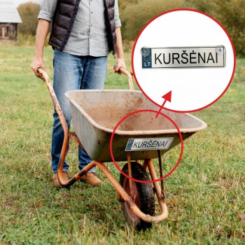 MINI numeris su linksmu užrašu Nr.2 MINI numeris su linksmu užrašu Nr.2