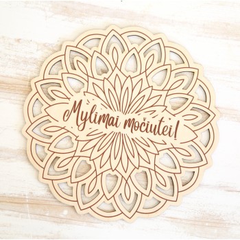 Padėklas puodui "Mylimai močiutei" Padėklas puodui "Mylimai močiutei"