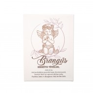 Drobė.Padėka Krikšto tėveliams. 2