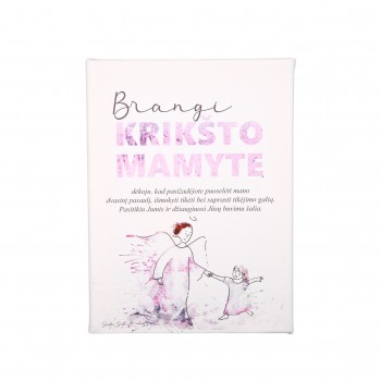 Drobė.Padėka Krikšto mamai.R Drobė.Padėka Krikšto mamai.R