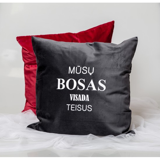 Pagalvė "BOSAS" , 50x50 cm