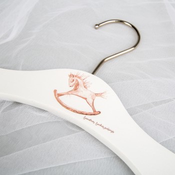 Vaikiška pakaba "Arkliukas" - rudas