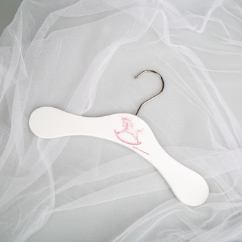 Vaikiška pakaba "Arkliukas" - rožinis