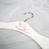 Vaikiška pakaba "Arkliukas" - rožinis