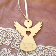 Angelas "Lai saugo angelai" 68x70mm