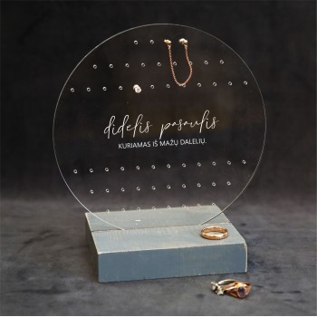 Auskarų stovelis "Apskritimas"