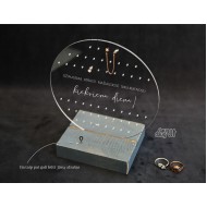 Auskarų stovelis "Apskritimas"2