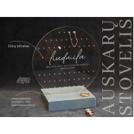 Auskarų stovelis SU JŪSŲ UŽRAŠU ap Auskarų stovelis SU JŪSŲ UŽRAŠU ap