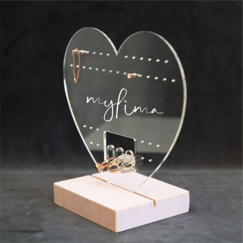 Auskarų stovelis "Širdis" Auskarų stovelis "Širdis"